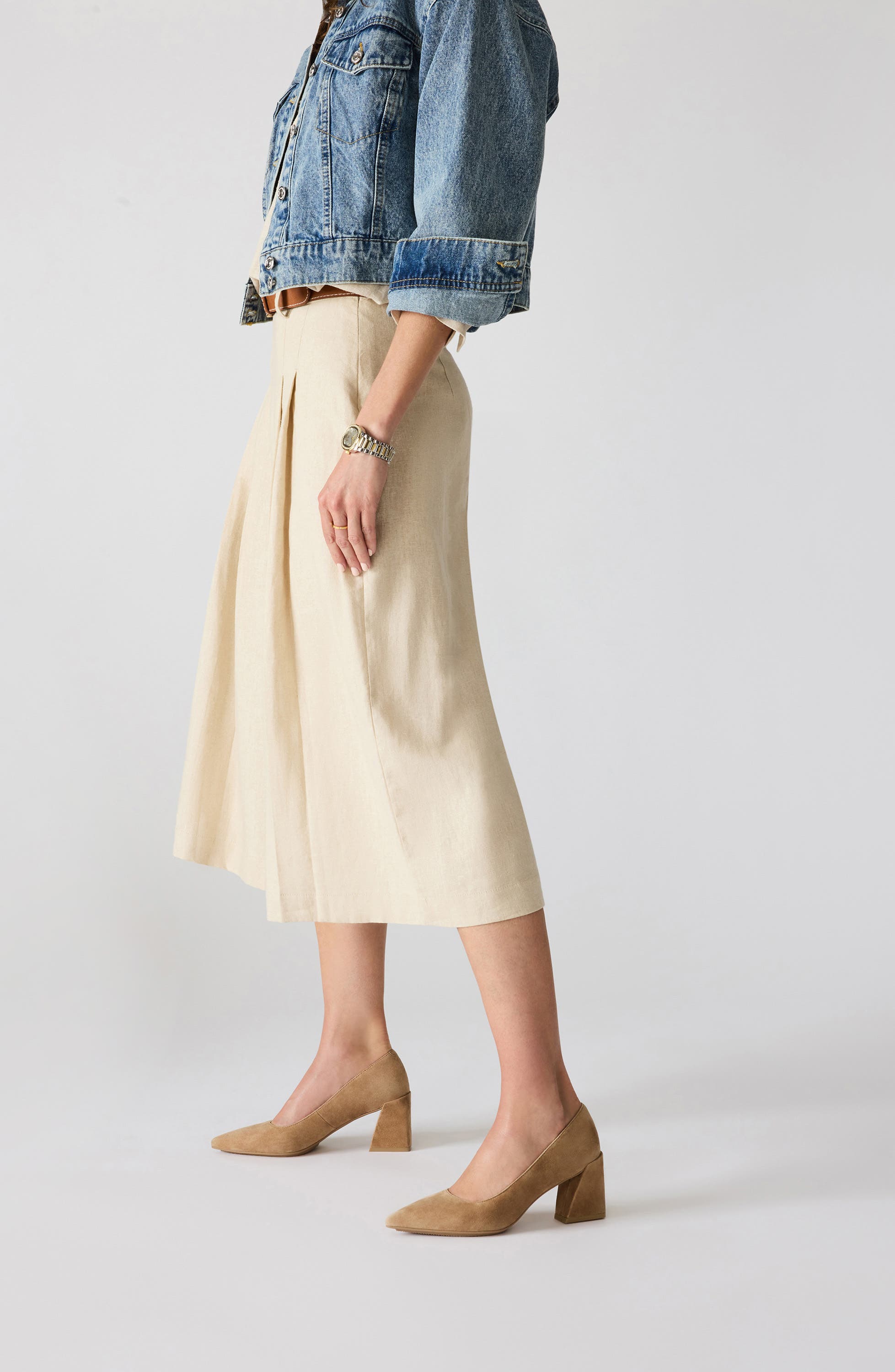 Relena Pointed Toe Pump, Alternate, color, SAND SUEDE