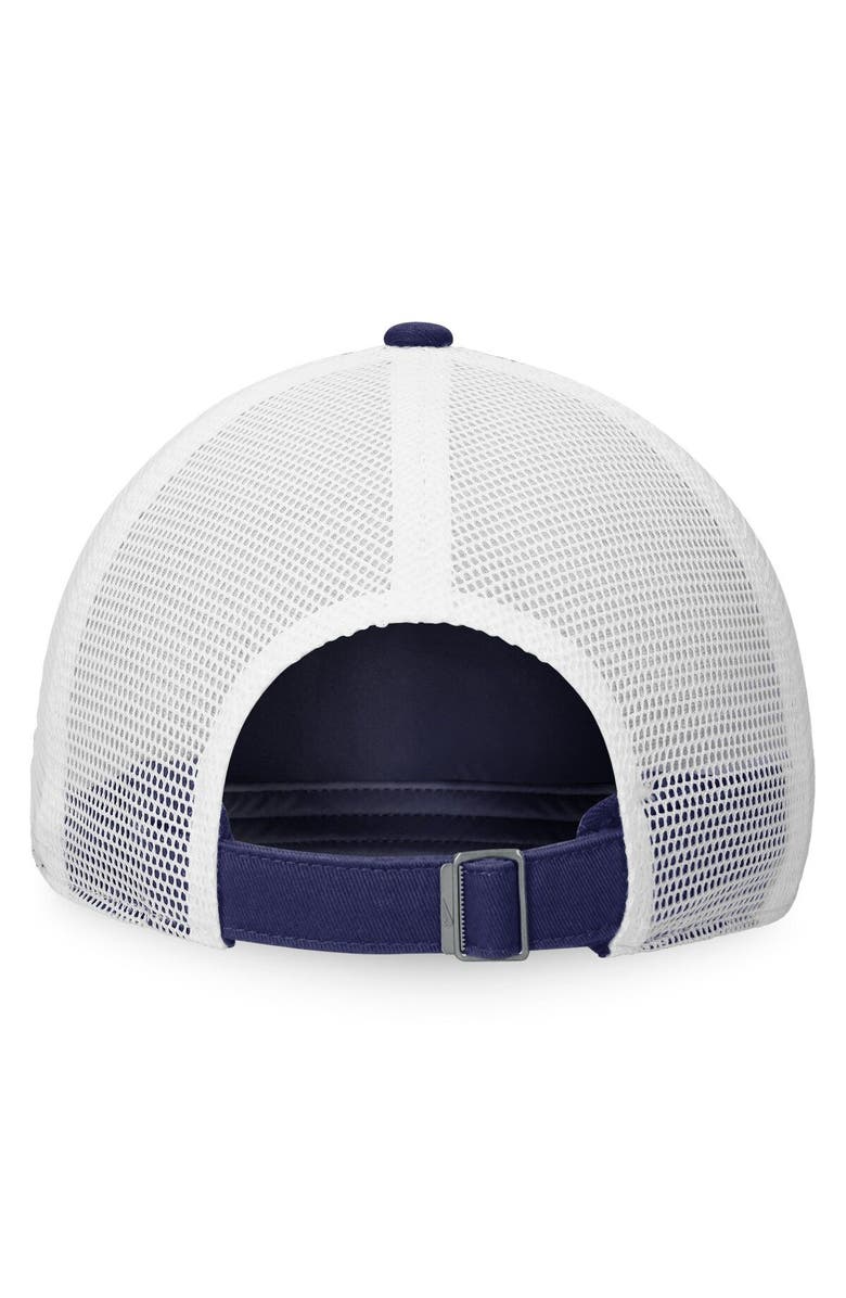 Nike Men's Nike Royal/White Los Angeles Dodgers Heritage86 Lightweight Unstructured Adjustable Trucker Hat, Alternate, color,