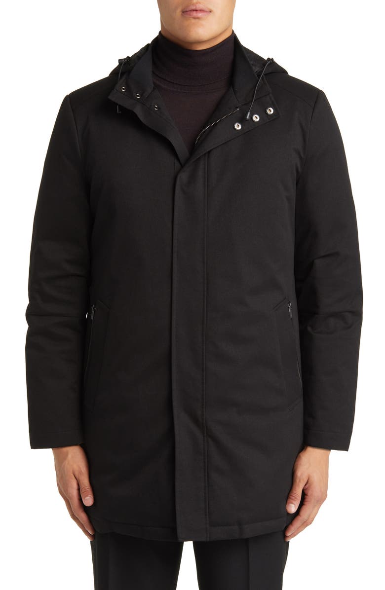 Hart Schaffner Marx Harper Technical All Weather Water Resistant Down Coat, Alternate, color, 
