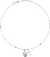 Ember Fine Jewelry Religious Charm 14k Gold Anklet