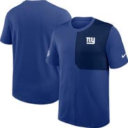 Nike Men's Nike Royal New York Giants Sideline UV Performance Coach Shirt