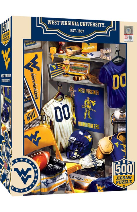 West Virginia Locker Room 500pc Puzzle