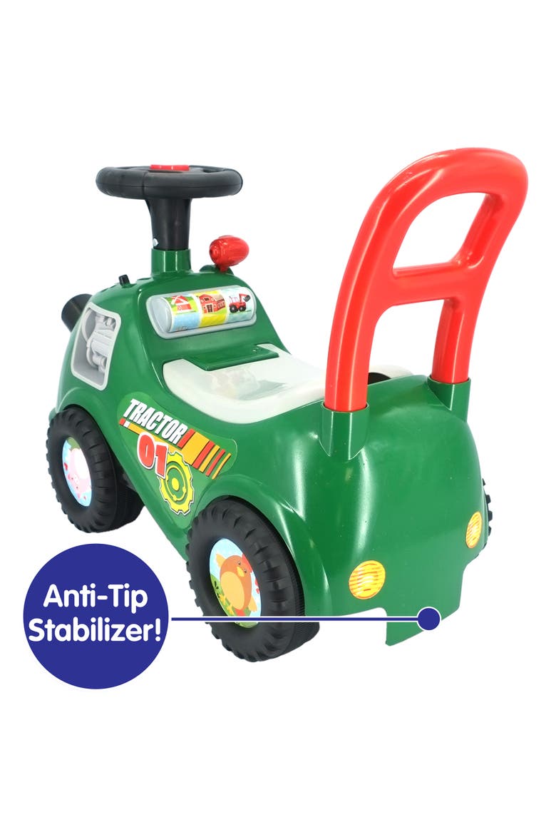 My First Ride-On Farm Tracker Vehicle, Alternate, color, Multicolored