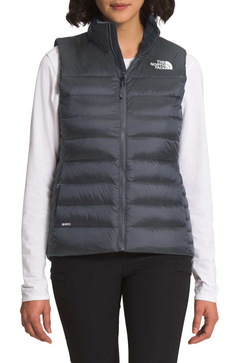 Aconagua Water Repellent Down Vest, Main, color, VANADIS GREY
