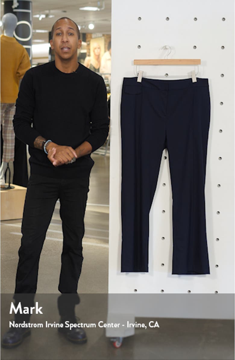 Pintuck Wide Leg Trousers, sales video thumbnail