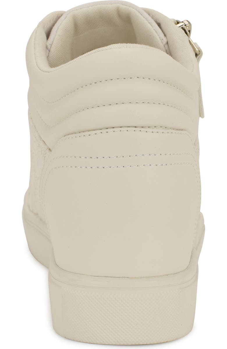 Nine West Tons Lace-Up Wedge Sneaker, Alternate, color, Ivory Lace