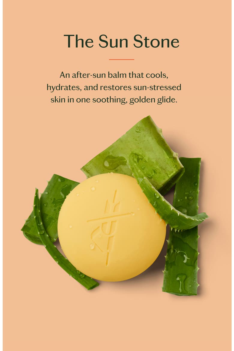 The Sun Stone After Sun Balm & Lotion Bar, Alternate, color, NO COLOR