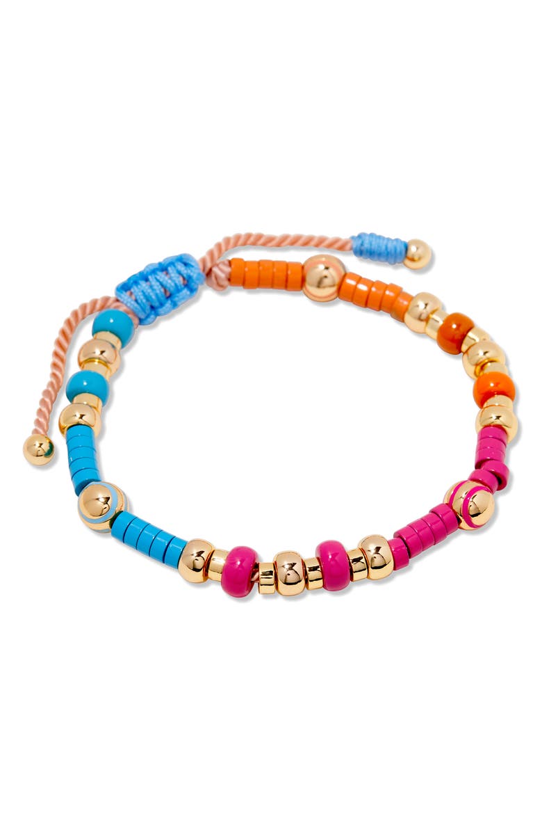 Brook and York Cove Beaded Bracelet, Alternate, color, Gold/ Multi