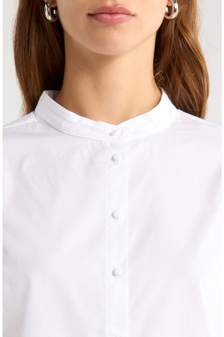 Raveny Puff Shoulder Shirt, Alternate, color, WHITE