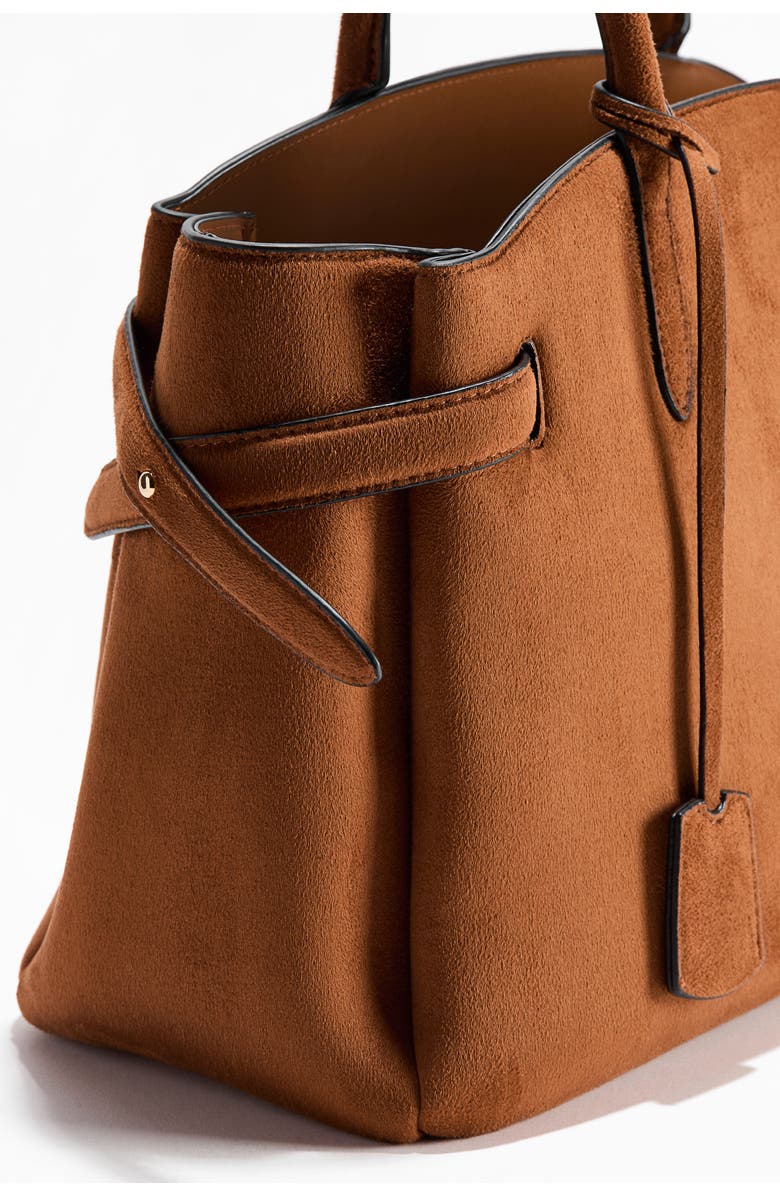 H&M Tote Bag, Alternate, color, Brown