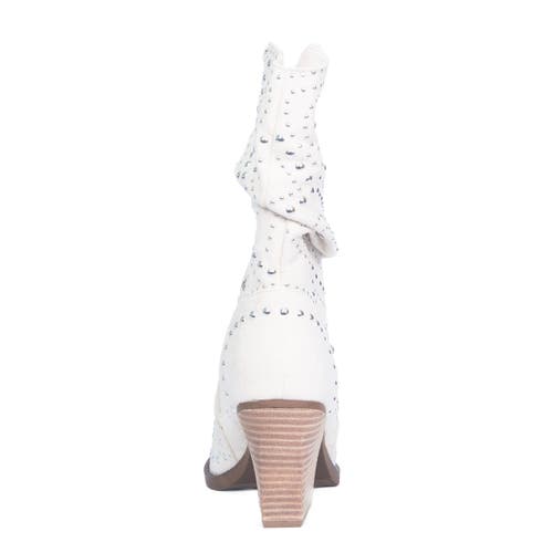 Lauren Lorraine Linsey Boot In White