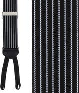 Trafalgar Voltaire Chalk Stripe Formal End Suspenders