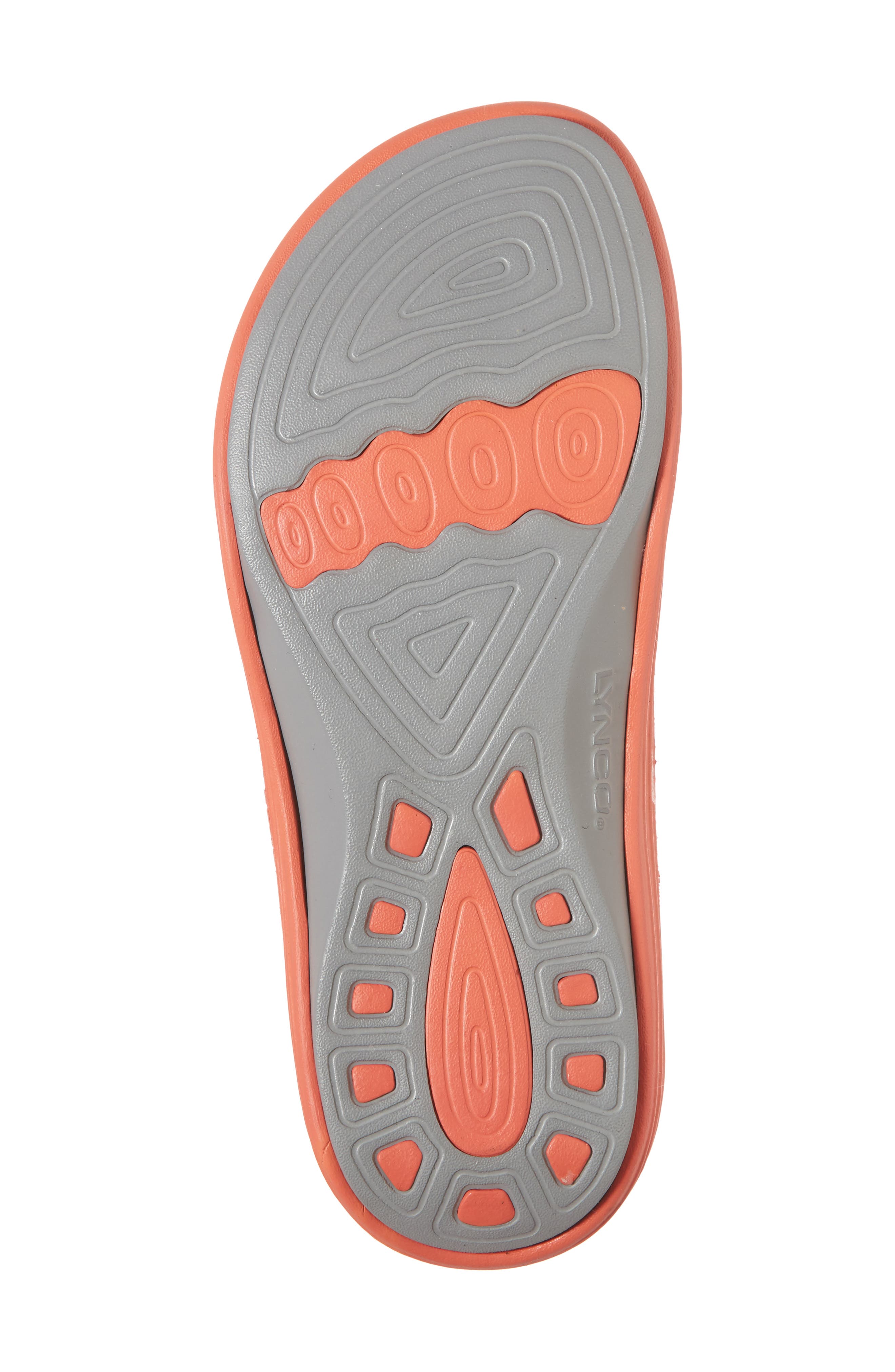 Lynco Flip Flop, Alternate, color, CORAL