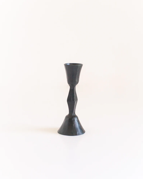 Creative Women High Diamond Hand-forged Iron Candle Stand