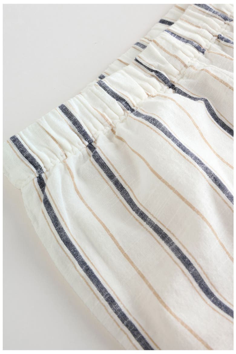 Cotton Blend Sweater & Stripe Pants Set, Alternate, color, NEUTRAL