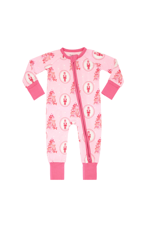 Wrapped in Bows Zipper Romper