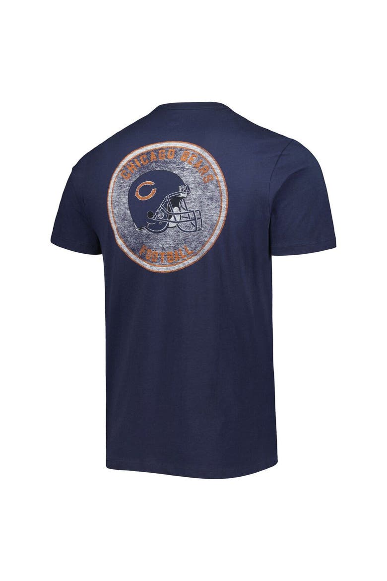Men's '47 Navy Chicago Bears Open Field Franklin T-Shirt, Alternate, color, Navy