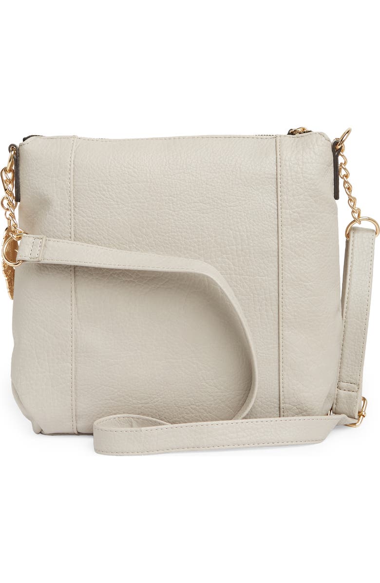 Jessica Simpson Delaney Faux Leather Crossbody Bag, Alternate, color,