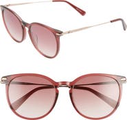 Longchamp Roseau 54mm Round Sunglasses