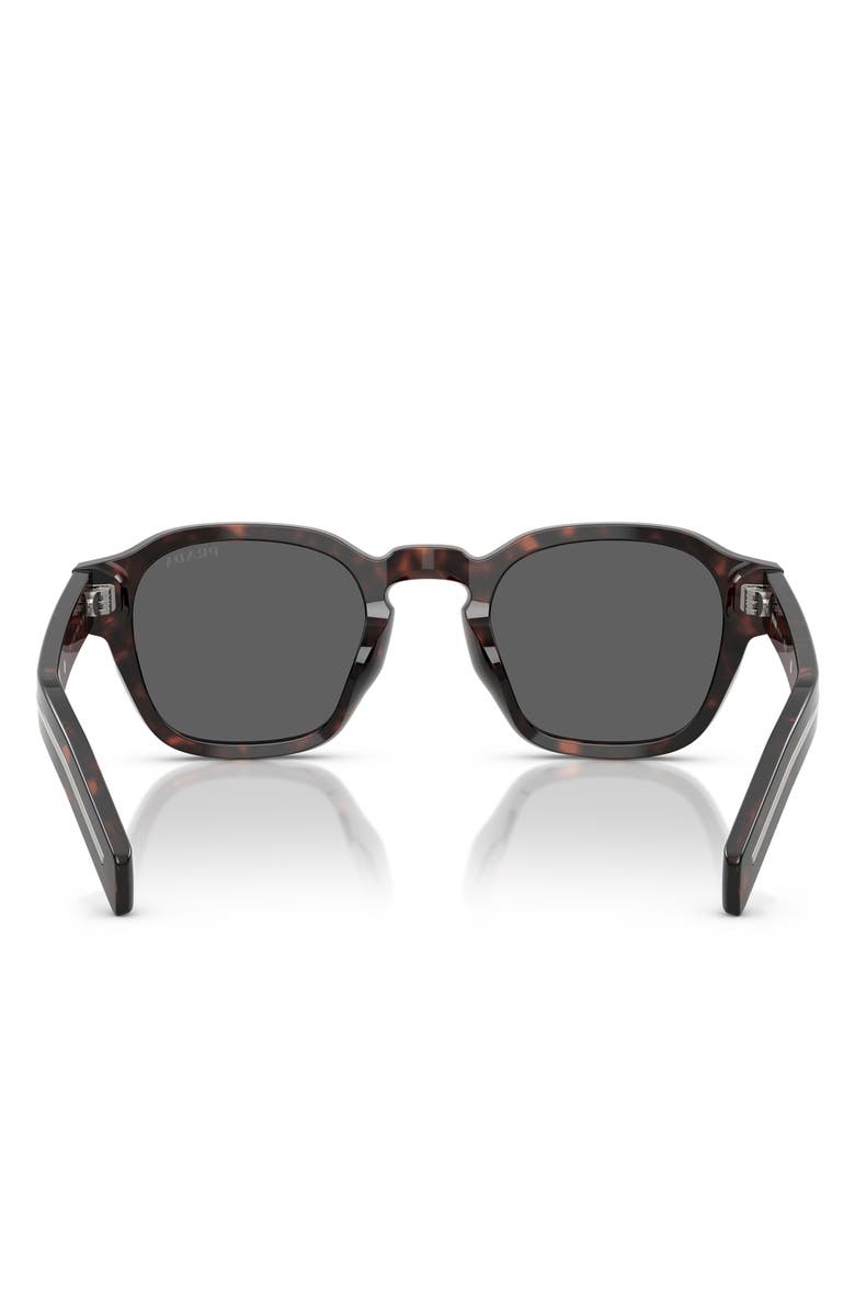 Prada 53mm Phantos Sunglasses, Alternate, color, Dark Grey