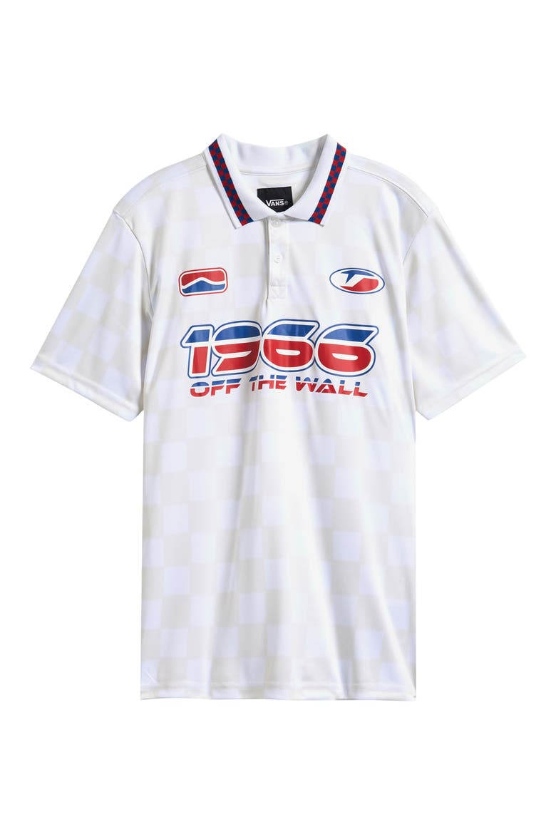 Kids' Derby Soccer Jersey Polo, Main, color, WHITE