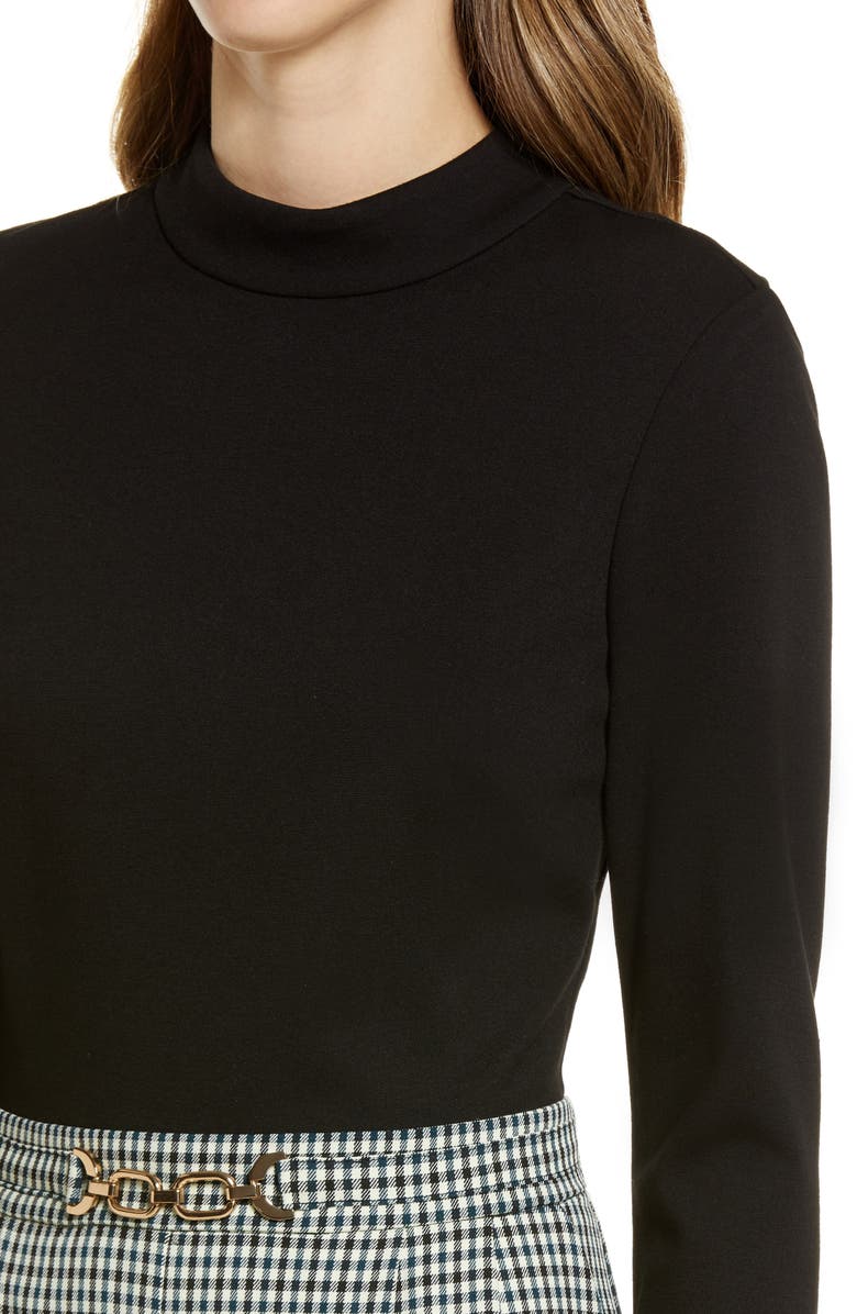 Eliza J Twoffer Wide Leg Jumpsuit, Alternate, color, 