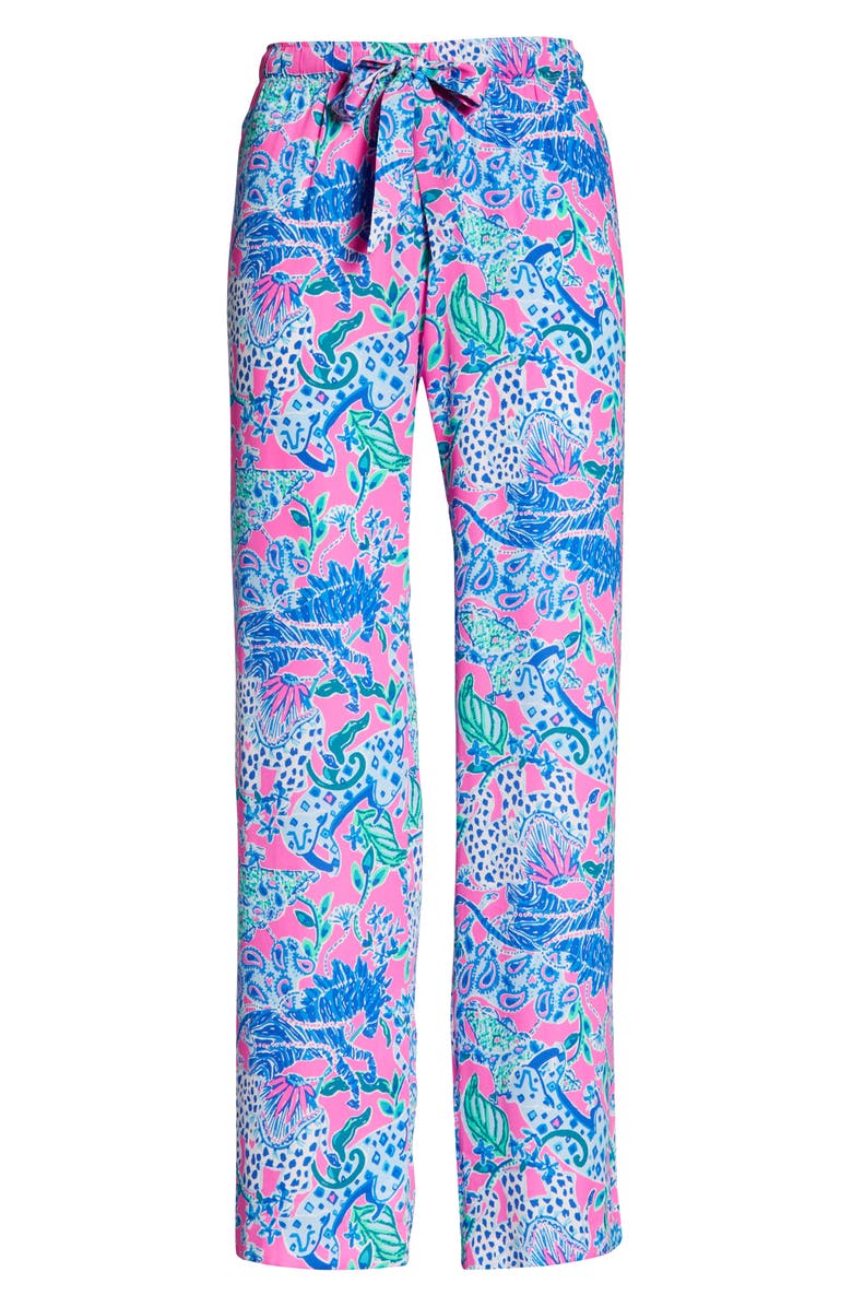 Lilly Pulitzer<sup>®</sup> Woven Pajama Pants, Alternate, color, 