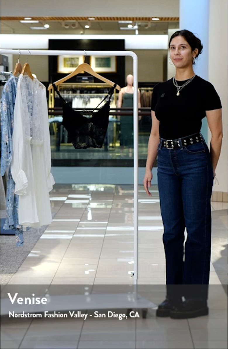 Maria Lace Longline Bralette, sales video thumbnail