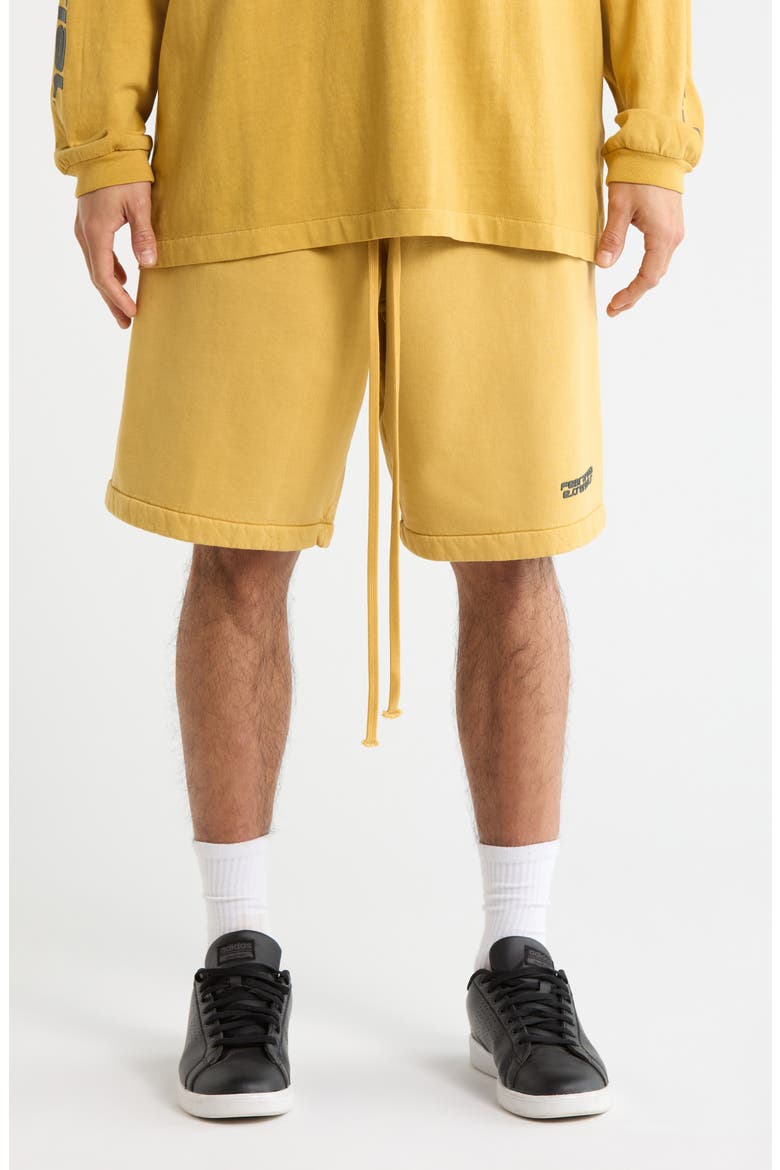 Relaxed Sweat Shorts, Main, color, CANYON