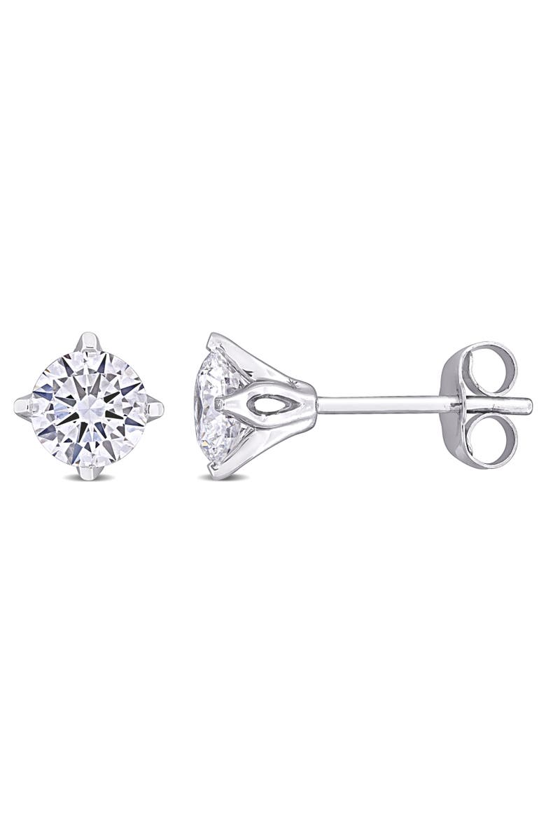 Julianna B. 1 CTW Lab-Grown Diamond Stud Earrings 14k, Main, color,