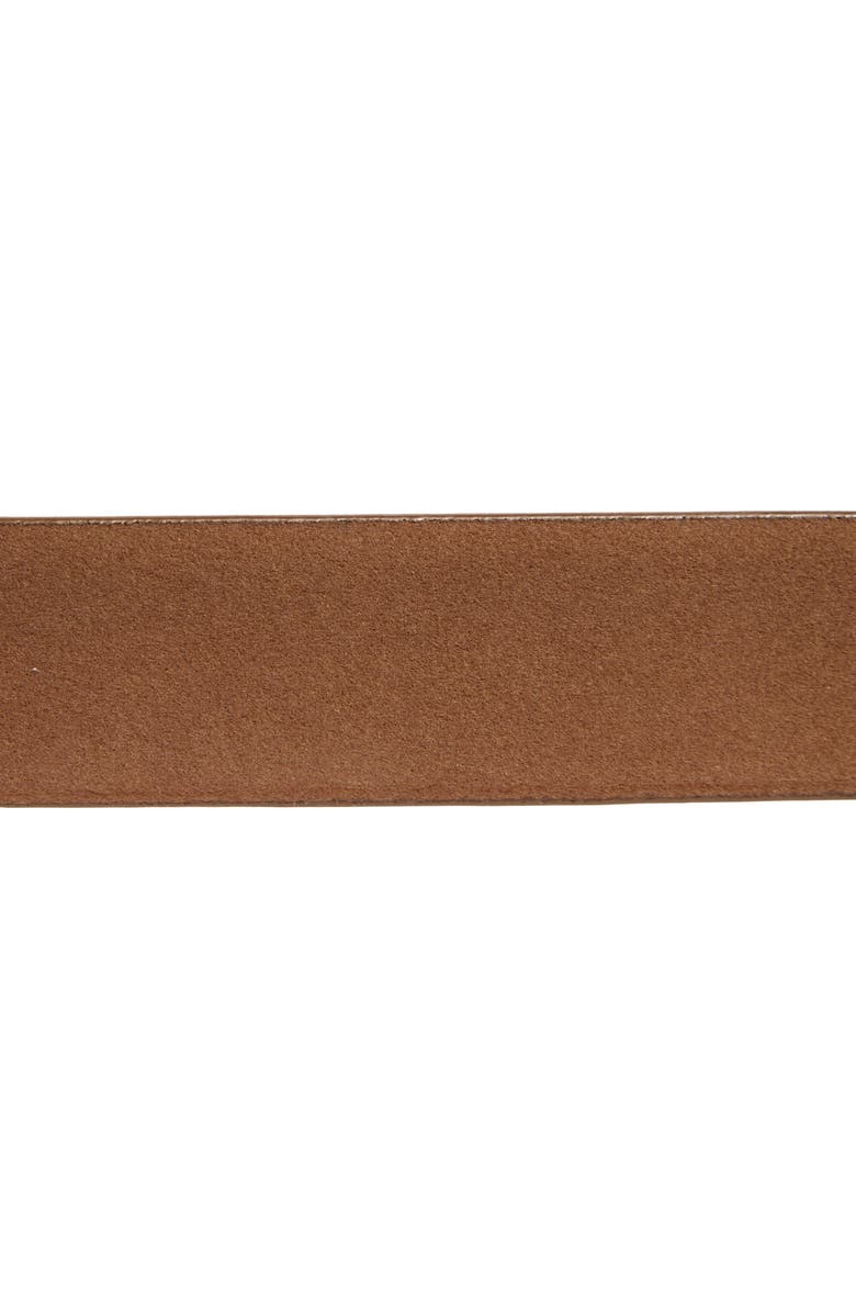 Vince Camuto Sculptural Hardware Belt, Alternate, color, Chocolate