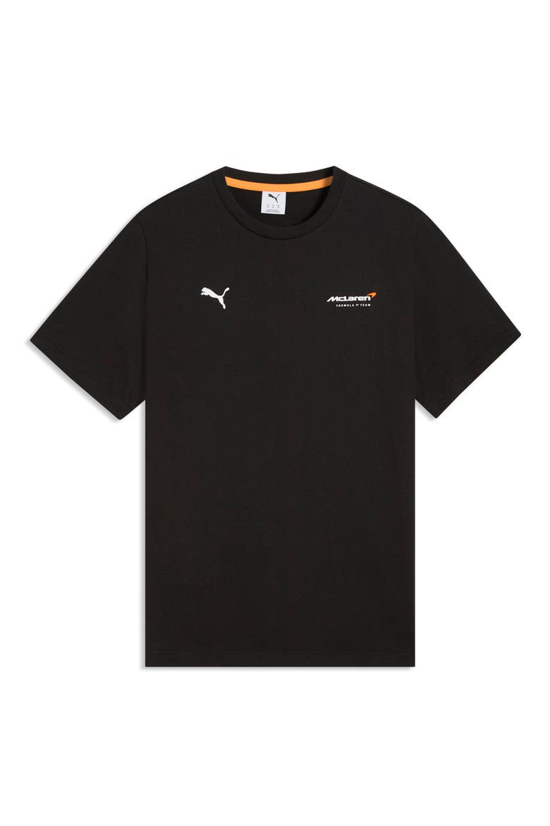 McLaren Cotton Graphic T-Shirt, Alternate, color, PUMA BLACK