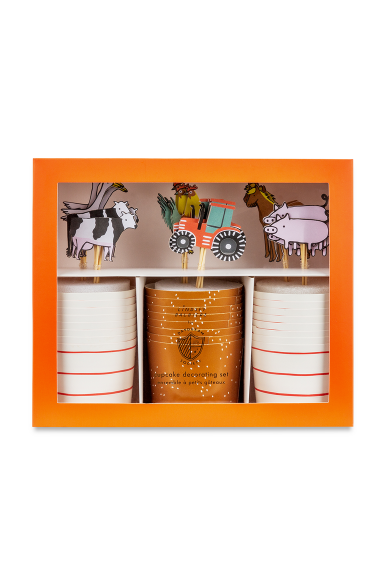 On the Farm Cupcake Decorating Set, Alternate, color, Assorted Pre-Pack
