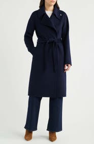 Michael Kors Wool Blend Double Face Coat