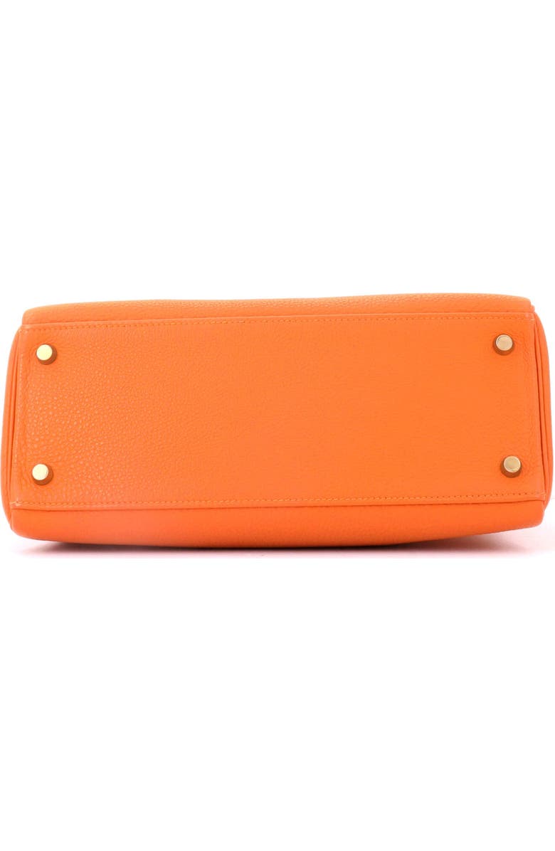 Pre-Owned Hermes Kelly Handbag Orange Togo with Gold Hardware 28, Alternate, color, Orange H