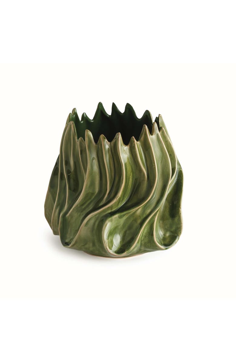 Napa Home & Garden Callista Vase, Main, color, Green