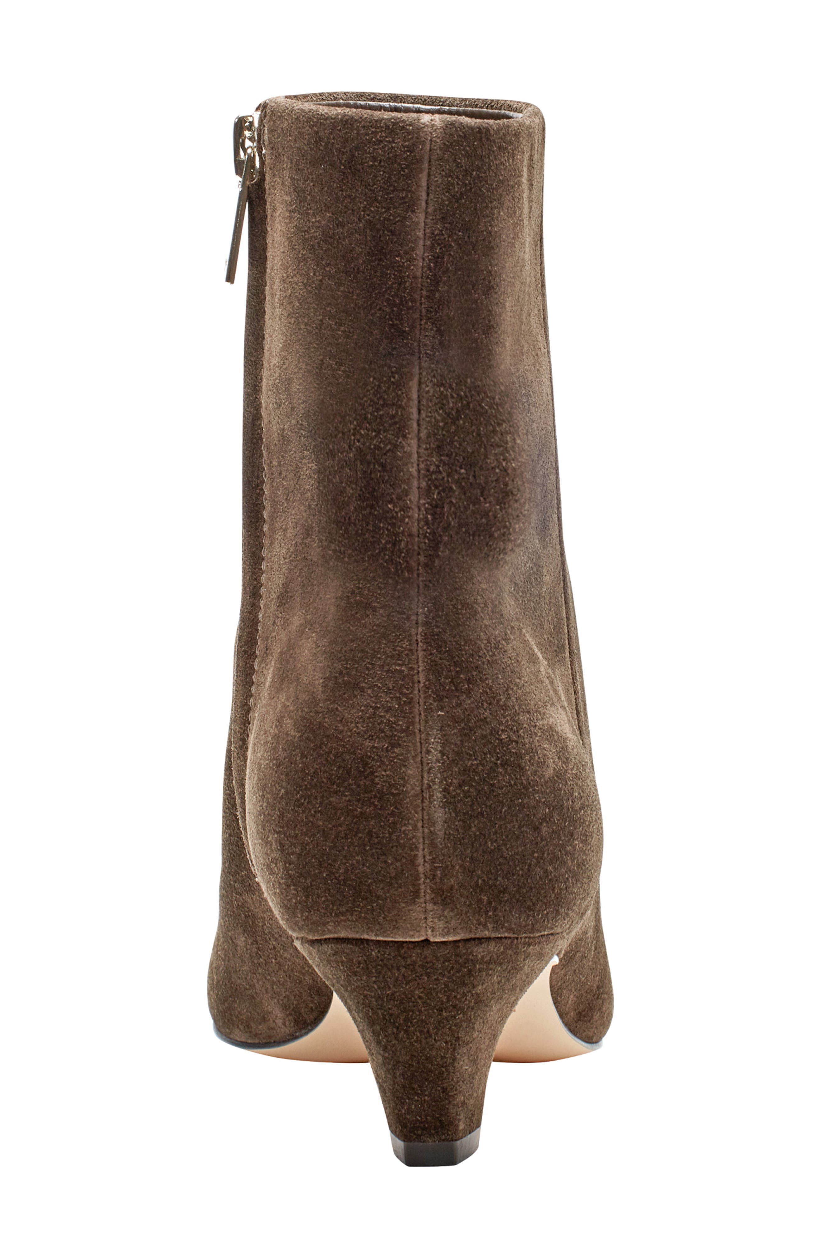 Marc Fisher LTD Danai Kitten Heel Bootie, Alternate, color, Brown