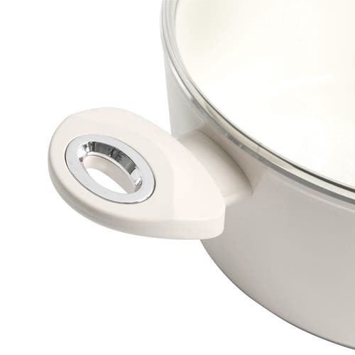 Gibson Home Plaza Cafe 7 Piece Forged Aluminum Cookware Set In Neutral