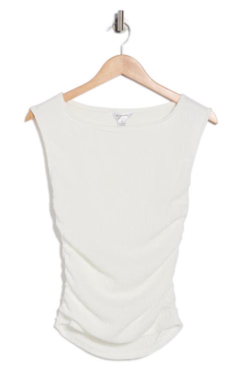 Textured Boatneck Tank