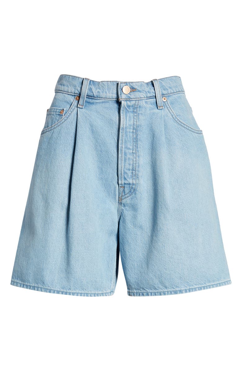 MOTHER SNACKS! The Pleated Fun Dip Shorts, Alternate, color, 