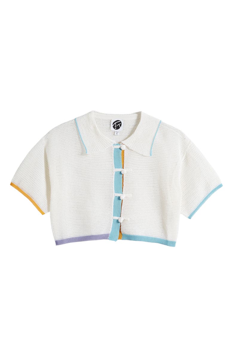 YanYan Netty Wide Crop Cardigan, Alternate, color,