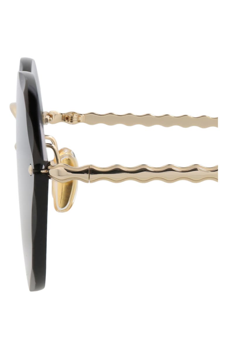 Chloé 58mm Gradient Oval Sunglasses, Alternate, color,