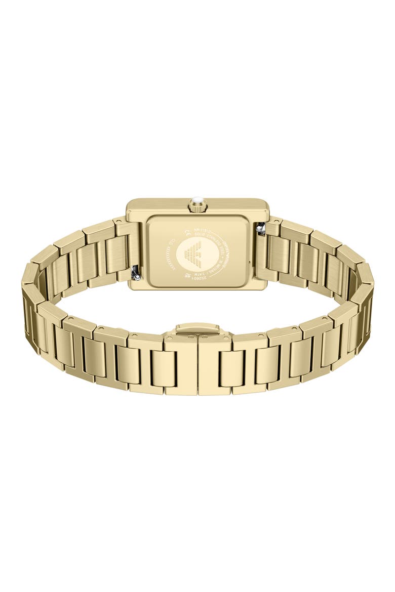 Two-Hand Mystery Hour Bracelet Watch, 22mm x 32mm, Alternate, color, GOLD