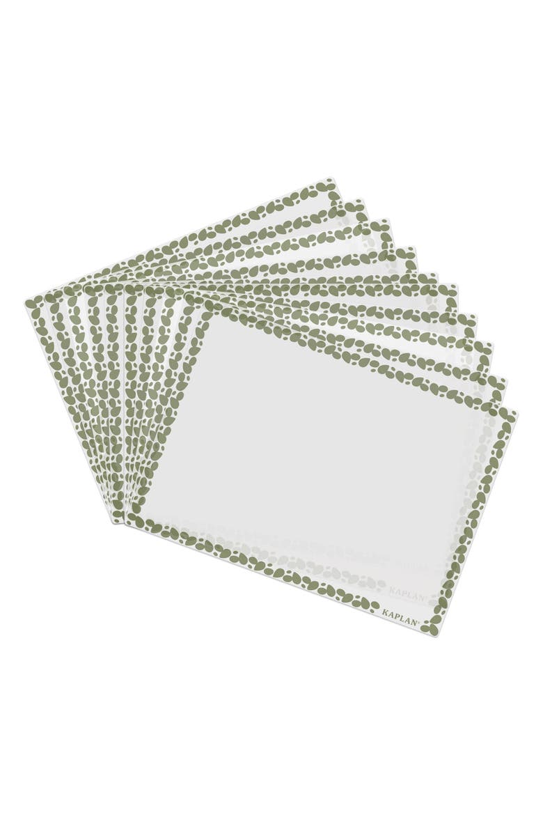 Tabletop Messy Mat - Set of 10, Main, color, White