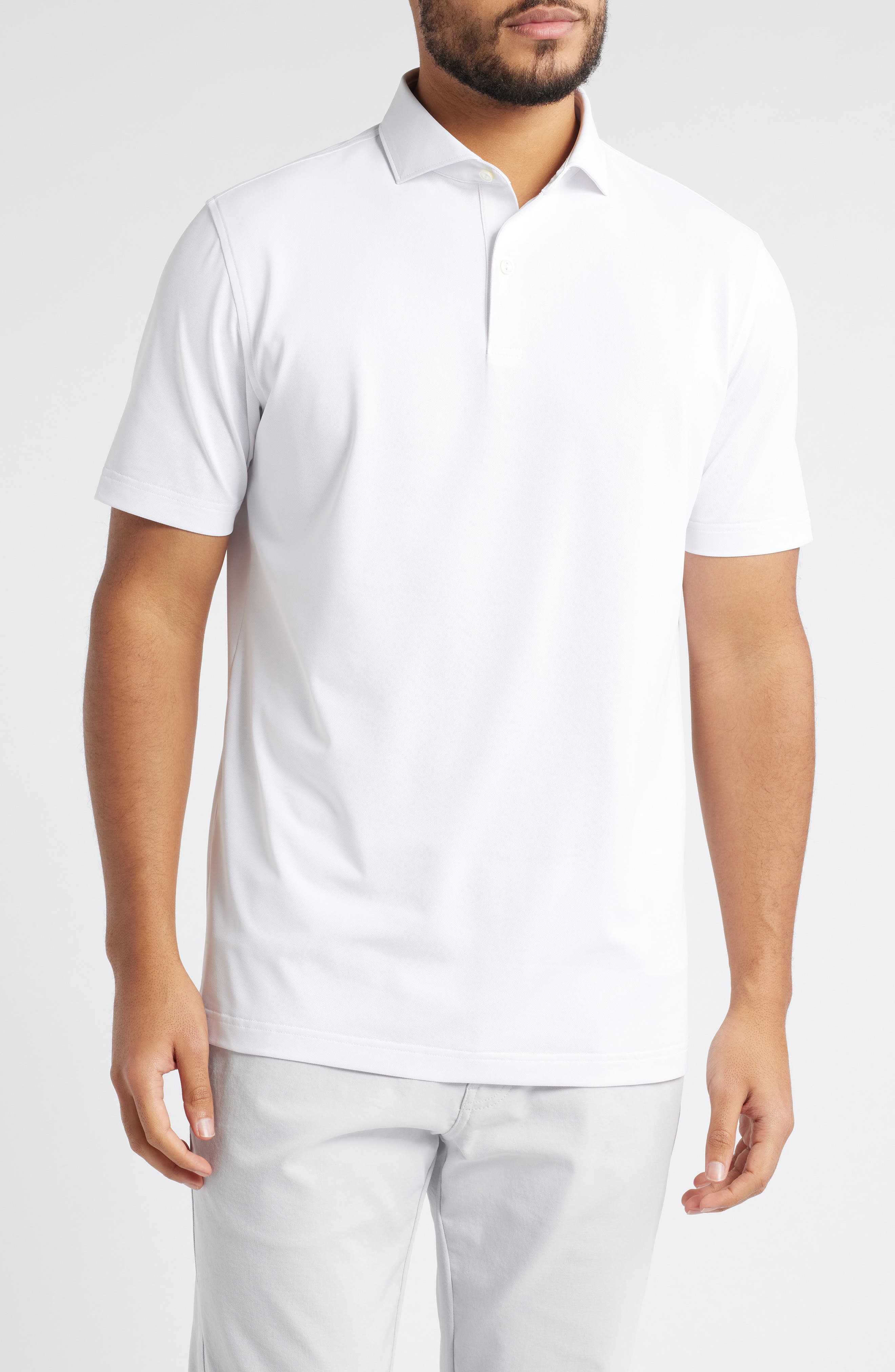 Soul Solid Performance Mesh Golf Polo - image 3