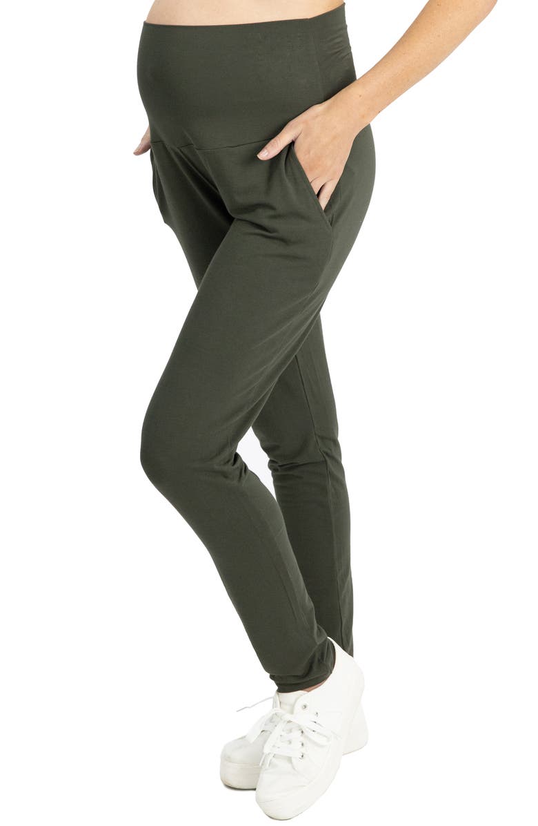 Angel Maternity Home to Street Maternity T-Shirt & Pants Set, Alternate, color,