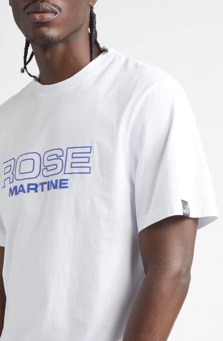 Martine Rose Oversize Short Sleeve Graphic T-Shirt, Alternate, color, White