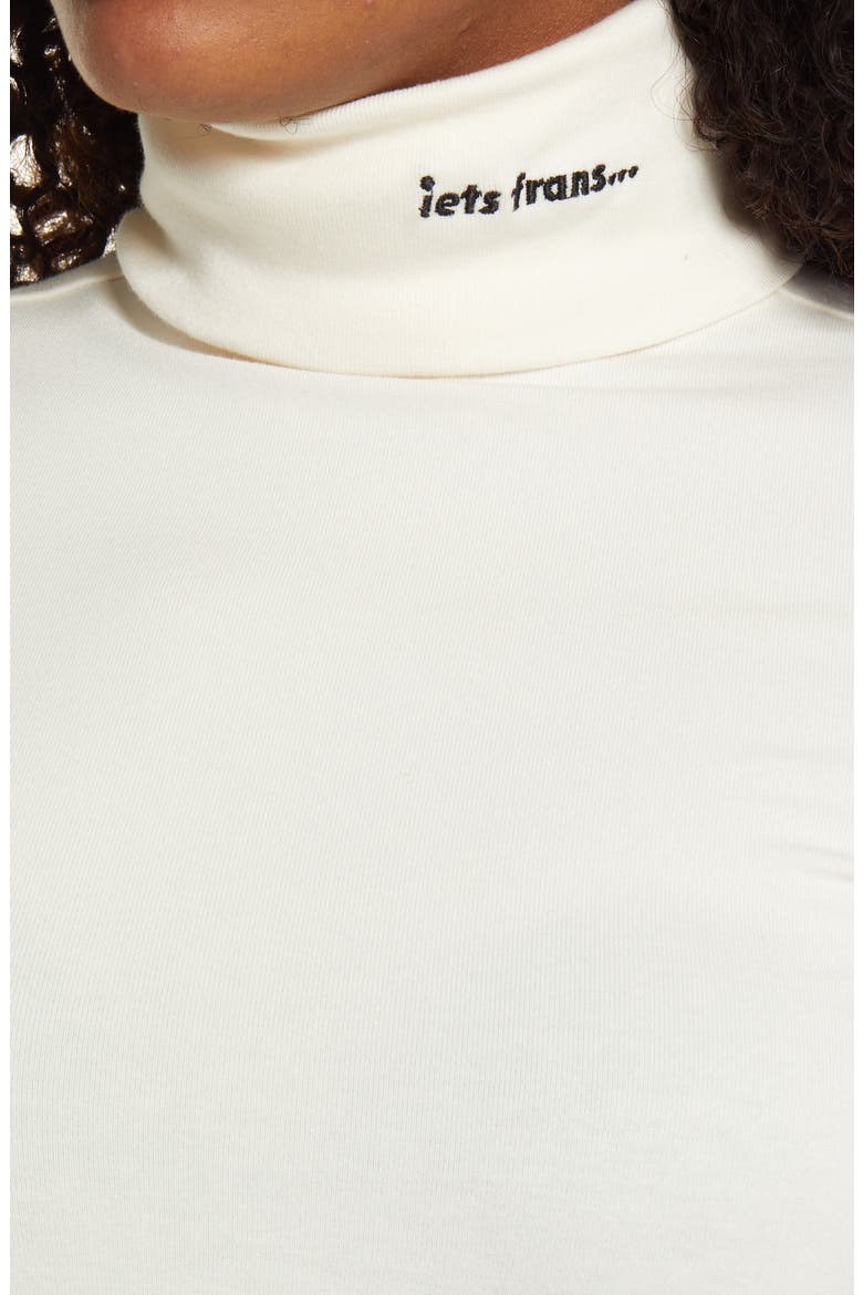 Women's Turtleneck Top, Alternate, color, IVORY