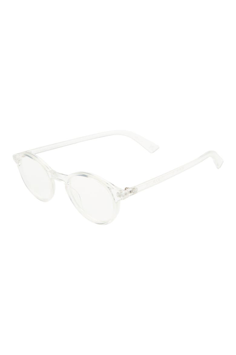 So Rando 46mm Blue Light Blocking Reading Glasses, Alternate, color, CLEAR