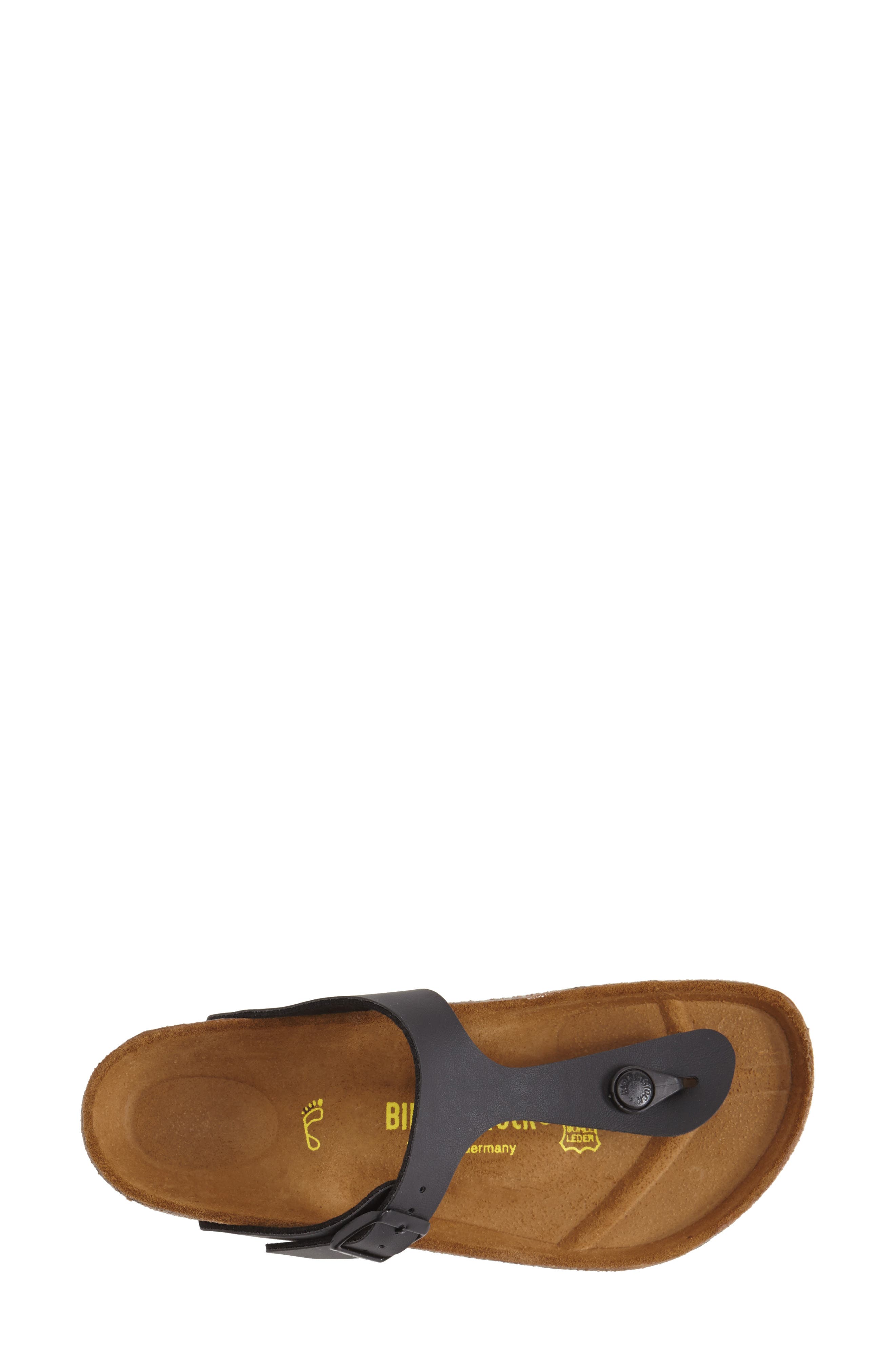 Gizeh Birko-Flor Flip Flop, Alternate, color, BLACK